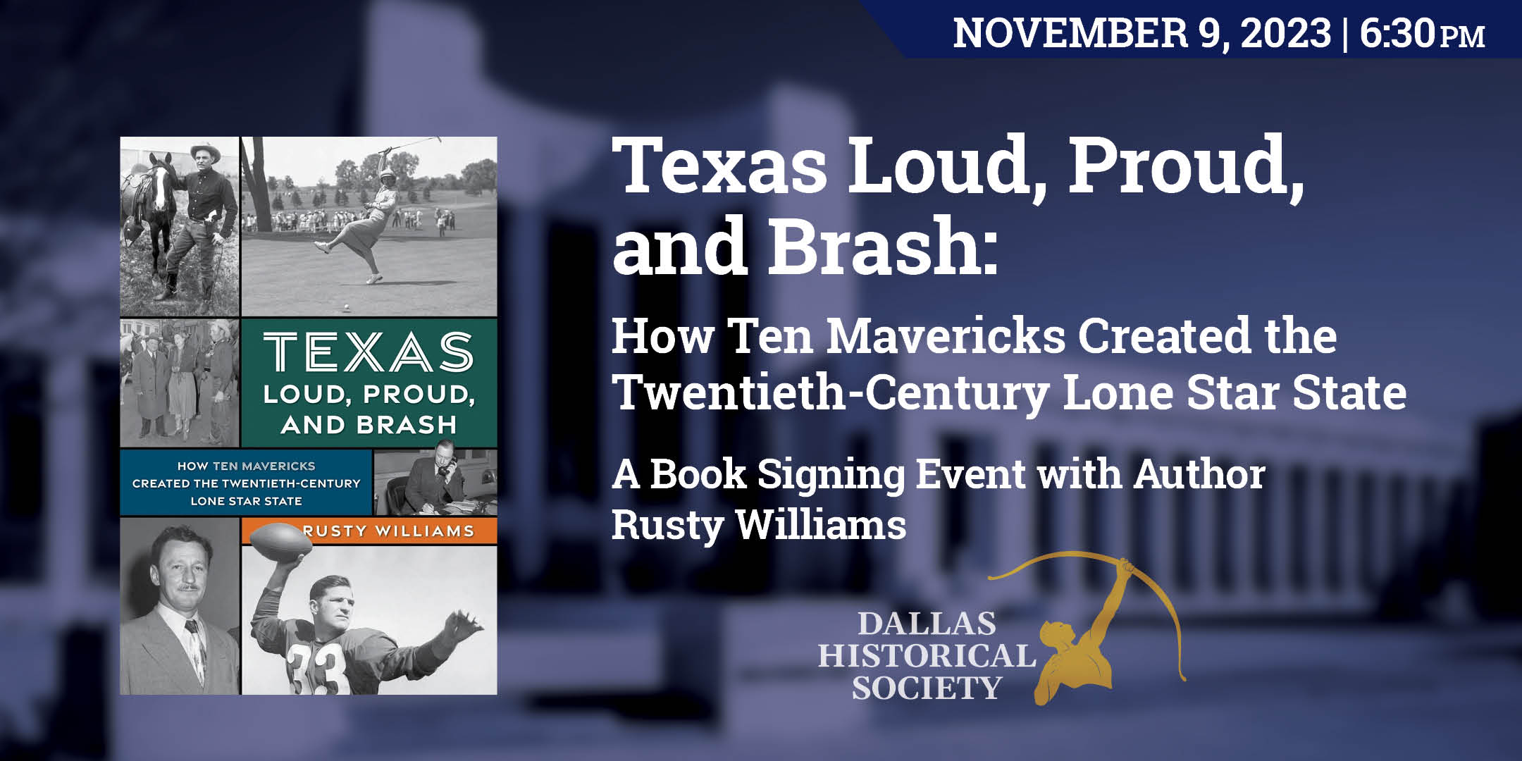 Texas Loud, Proud, and Brash @ Hall of State, Fair Park